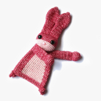 Baby konijn mini Lappenpop Pdf Patroon